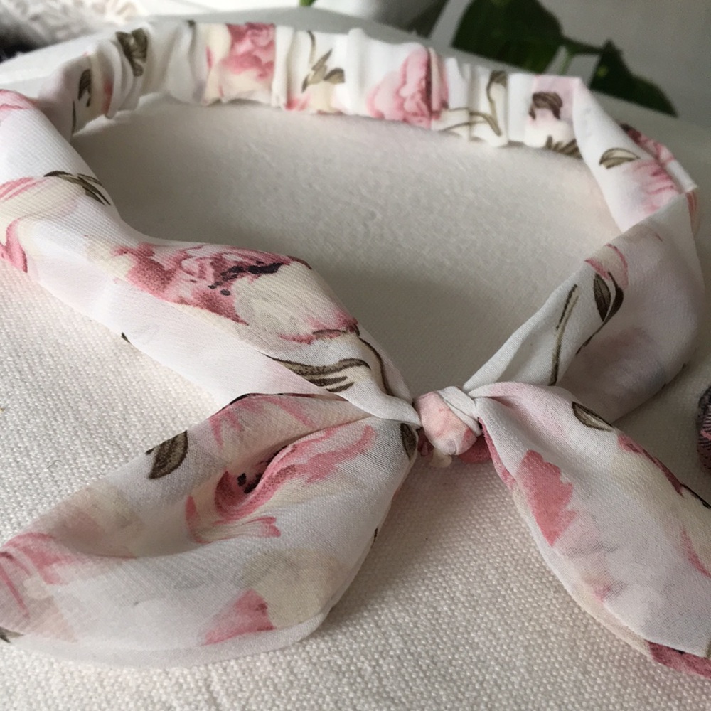 Anthropologie Floral Headband